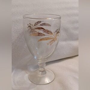 VTG MCM Homer Laughlin “Prarie Wheat” Goblet